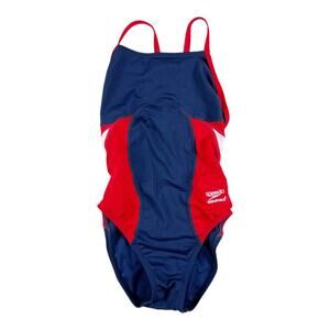 Speedo Competitive Racing Swimsuit Size 30